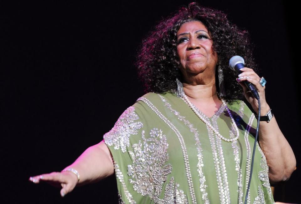 Aretha Franklin in 2012