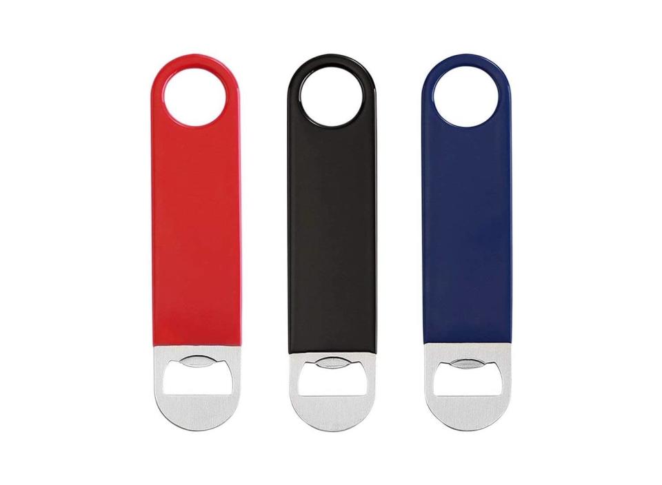 This 7-inch bottle opener can come in handy at your next beer party.  (Source: Amazon)