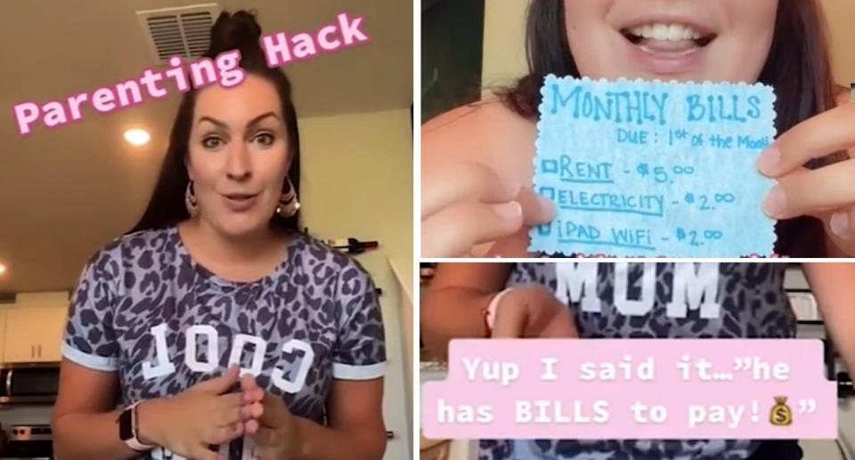 Woman reveals on TikTok she asks her son to pay rent, bills
