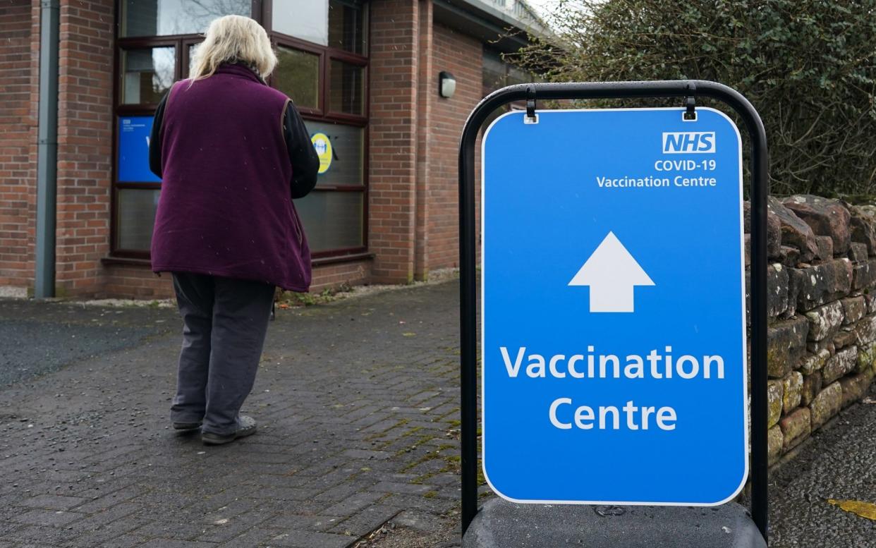 The ONS analysed data from the National Immunisation Management Service on people over 50 between Dec 8 and April 12, linking it to their NHS numbers -  Ian Forsyth/Getty Images Europe