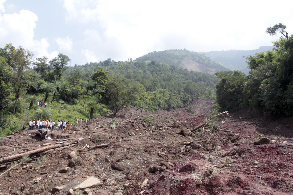 India Landslide