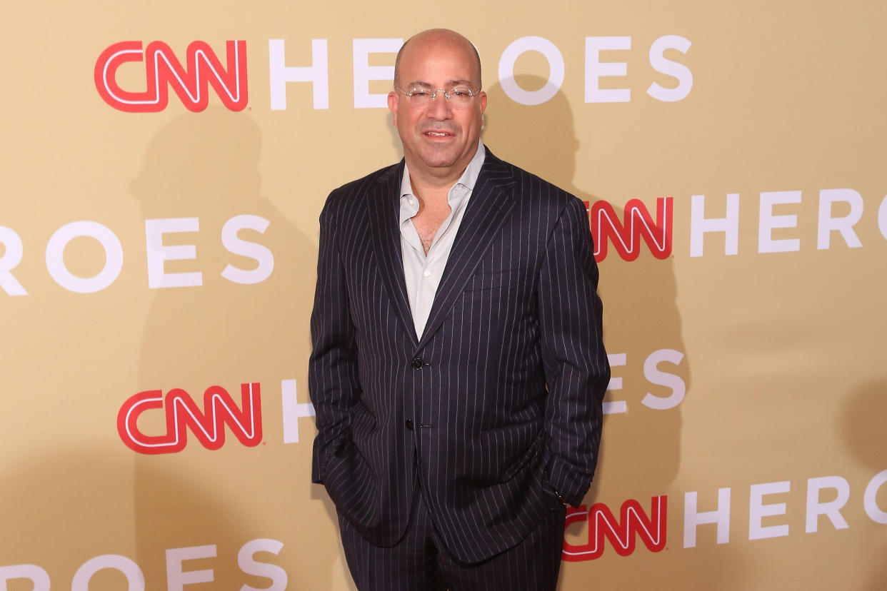 CNN chief Jeff Zucker said Alex Jones is a "newsworthy" subject.&nbsp; (Photo: Taylor Hill via Getty Images)