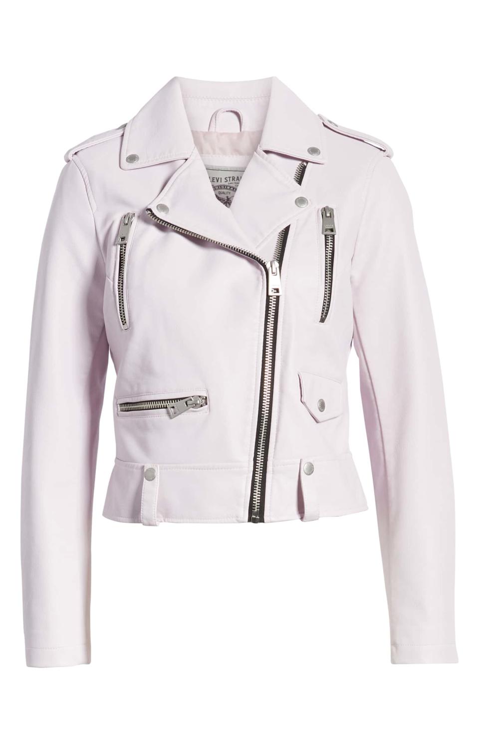 Levi’s Faux Leather Moto Jacket $88 (Photo: Nordstrom)