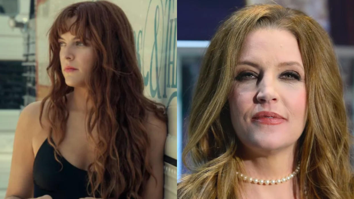  Riley Keough and Lisa Marie Presley 