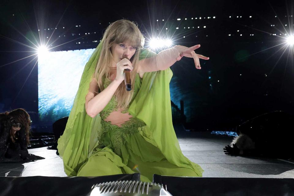 <p>Kevin Mazur/TAS23/Getty Images</p> Taylor Swift