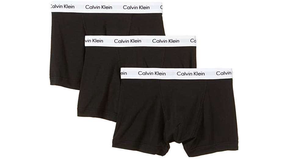 Calvin Klein Underwear Men’s Trunks Pack of 3