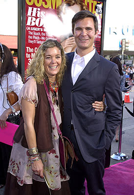 Berry Berenson with her son Oz Perkins at the Westwood premiere of MGM's Legally Blonde