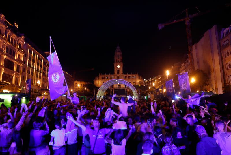 Champions League - Fans in Porto after the Champions League Final Manchester City v Chelsea