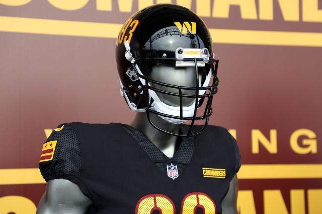 washington commanders nfl uniforms