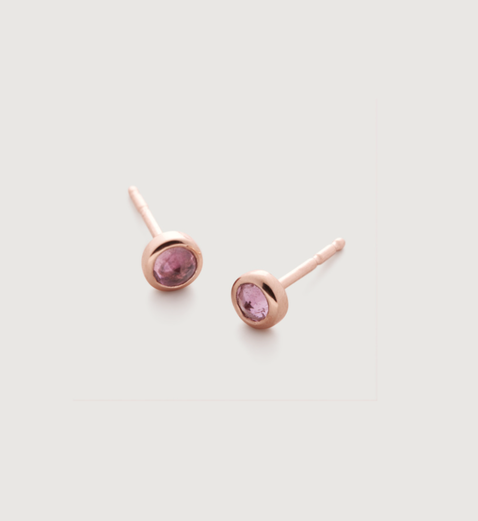 Mini Gem Stud earrings. (PHOTO: Monica Vinader)