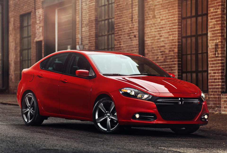 This is the 2013 Dodge Dart, the Alfa Romeo-based small car that's Chrysler's best chance to win compact car shoppers since the Neon was first introduced. It's a sharp looking entry -- even if it has a few too many options.