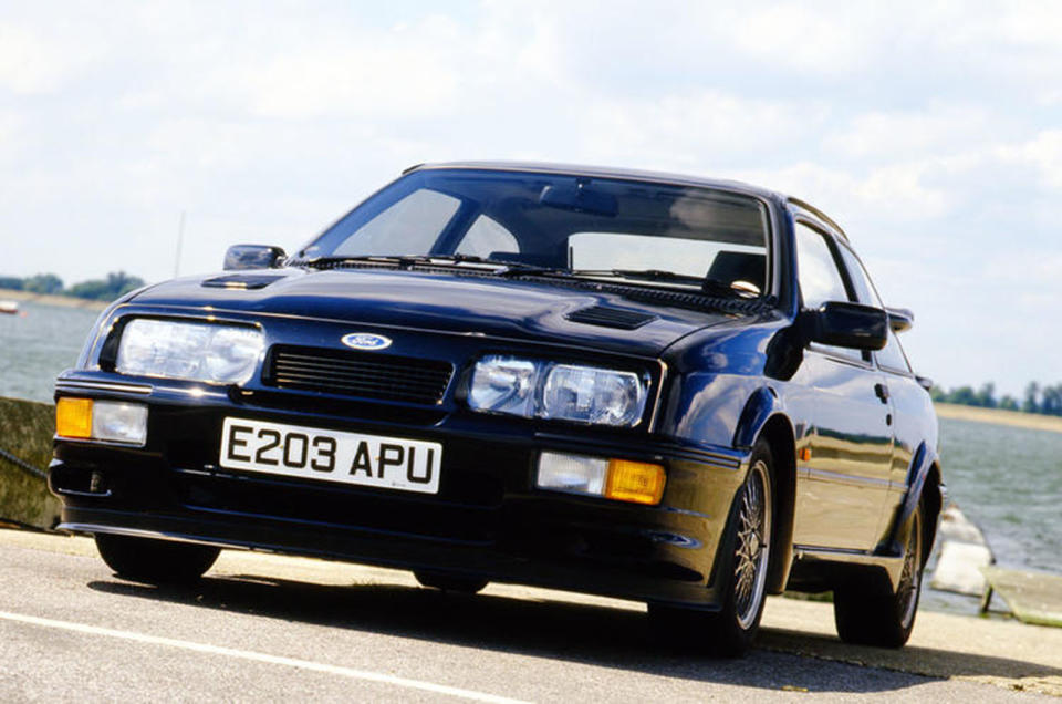 <p>The Ford Sierra RS Cosworth was the Jaguar Mk2 for a new generation. Easy to steal, space for four or five men, a <strong>boot for stolen gear</strong> and enough pace to outrun even the fastest police car. The Rover SD1 and Vauxhall Senator 24-valve had the Cossie’s pace but not the handling.</p><p>Even as recently as the early noughties, the three-door Cosworth and the four-door Sapphire were being used as getaway cars following <strong>successful</strong> <strong>heists</strong>. Today, these cars are probably worth more than the proceeds of a robbery.</p>