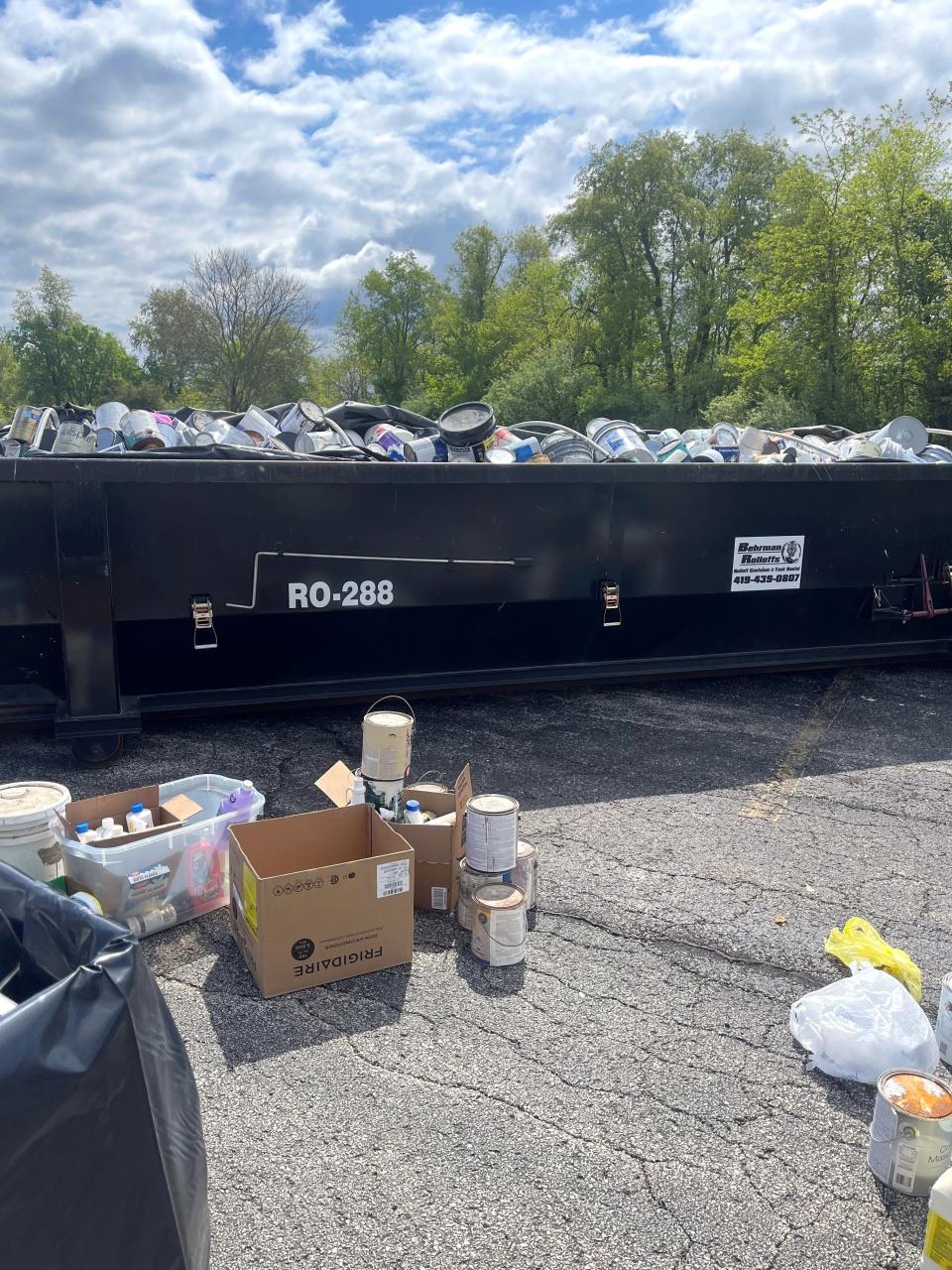 This year, Wacker Chemical and Anderson Development collected more than 35,000 kg.  of household hazardous waste from Lenawee County residents during an annual household hazardous waste collection event.