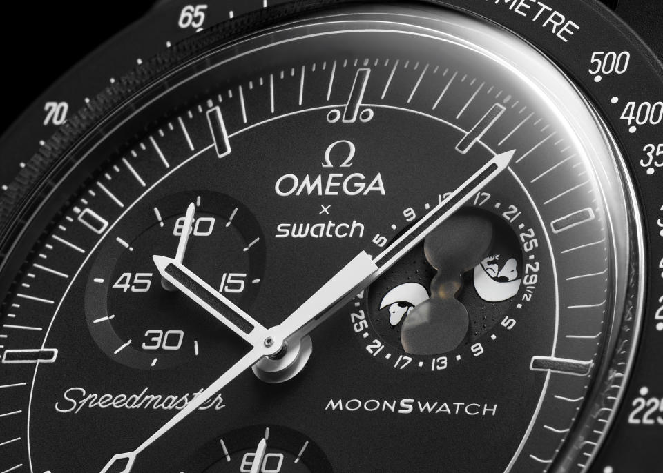Swatch x Omega MoonSwatch Mission to the Moonphase — New Moon