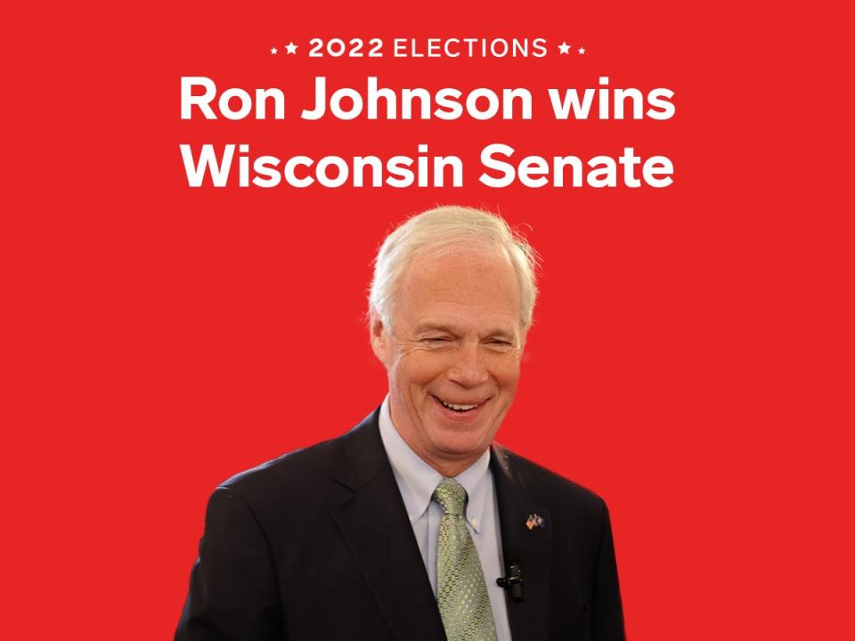 Ron Johnson wins Wisconsin Senate