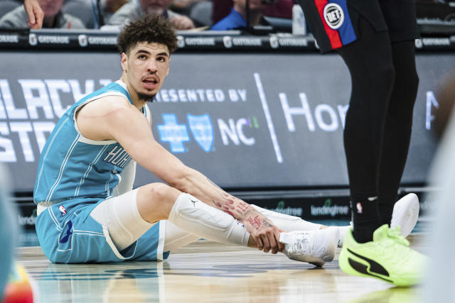 LaMelo Ball makes season debut after missing 13 games with ankle injury