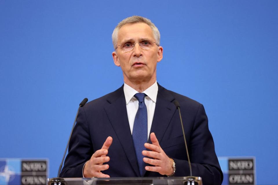 Jens Stoltenberg said any application from either country would be welcomed by the alliance (AFP via Getty Images)