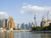 <p>Shanghai, die größte Stadt Chinas, steht auf der Liste der Megastädte, für die der steigende Wasserstand fatale Folgen haben könnte. (Bild-Copyright: U. Gernhoefer/Shotsho/ddp Images) </p>