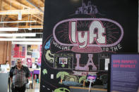 The Lyft Driver Hub is seen in Los Angeles, California, U.S., March 20, 2019. REUTERS/Lucy Nicholson