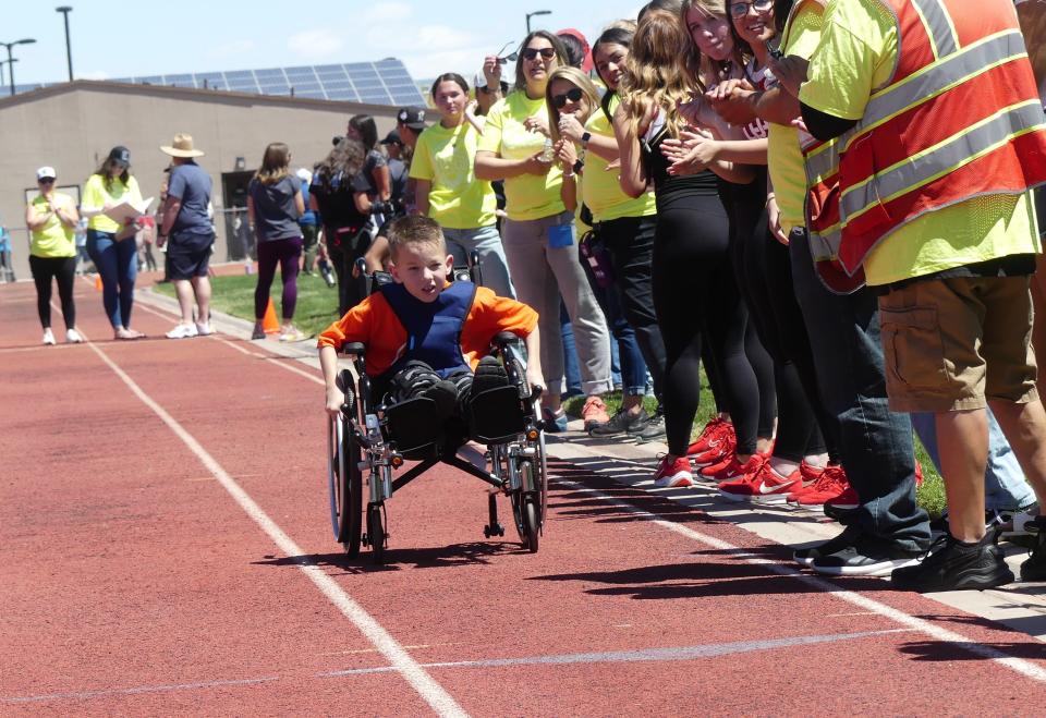 Over 530 students participated in the Inaugural Hesperia Unified School District Special Olympic School Games on Friday, May 10, 2024, at Oak Hills High School.
