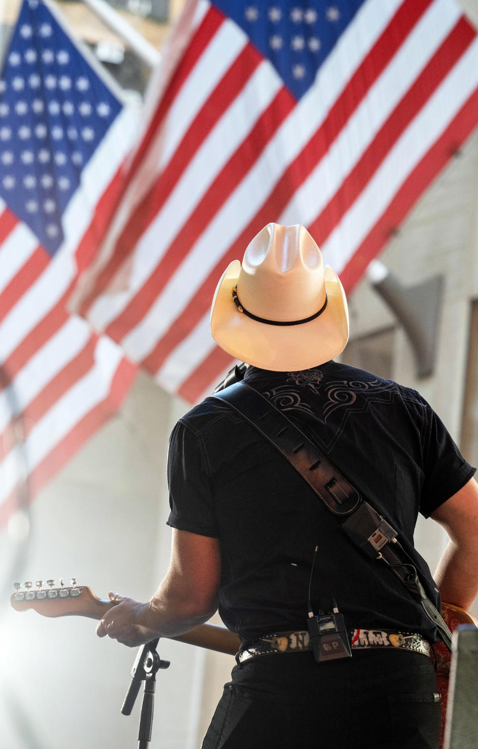 Brad Paisley performing on TODAY on July 14 as part of TODAY's Citi Concert Series (Nathan Congleton / TODAY)