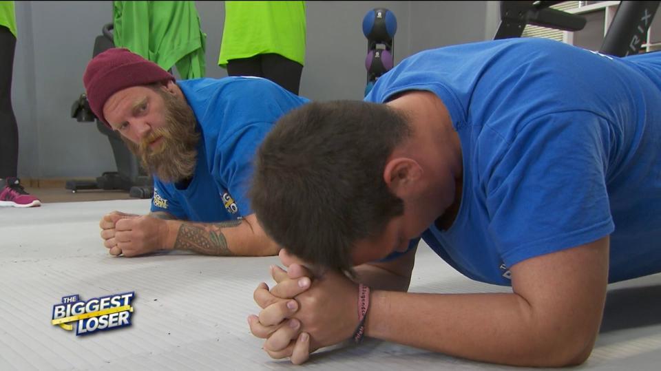 Aus dem einstigen Partnerin (im Foto: Ole und Gianluca) wurden im Duellmodus erbitterte Gegner. (Bild: SAT.1)