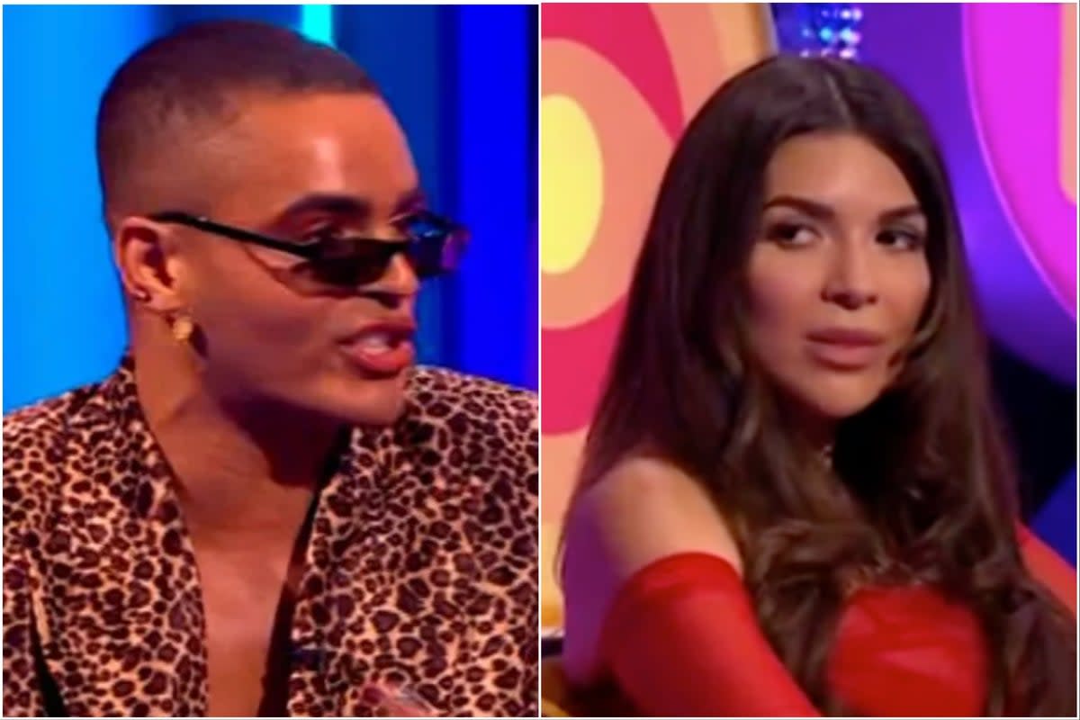 Layton Williams and Ekin-Su on ‘Big Brother Late & Live’ (ITV)