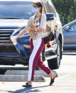 <p>Scout Willis and her pup are seen out in L.A. on Thursday after grabbing coffee.</p>