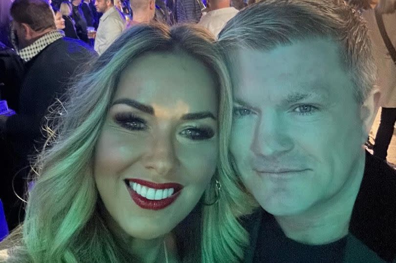 Coronation Street's Claire Sweeney and Ricky Hatton