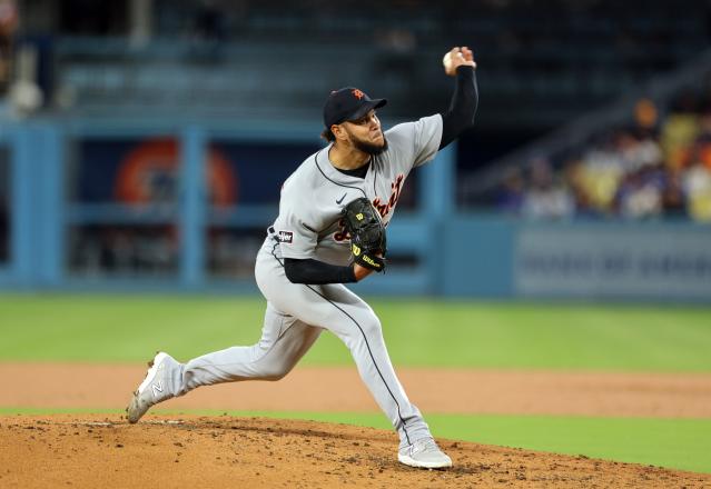 Detroit Tigers take on Los Angeles Dodgers in California