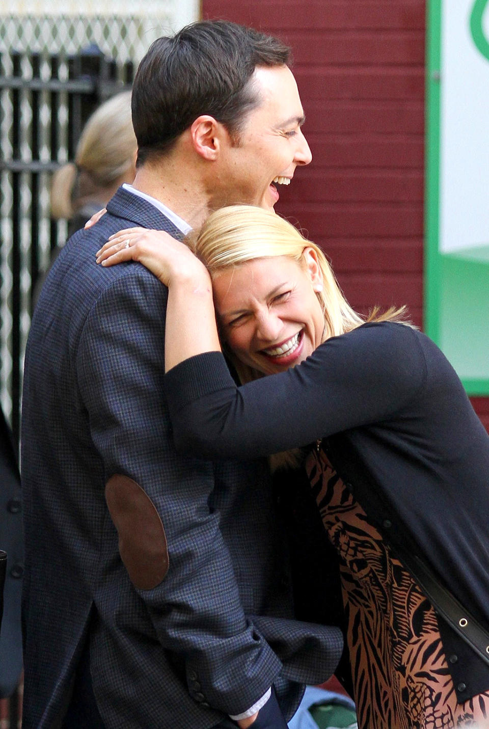 Jim Parsons and Claire Danes