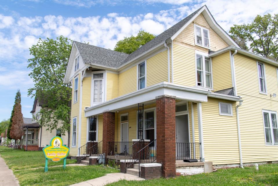 Dorothea MacGregor Family Shelter Friday Morning, May 5, 2023.