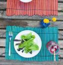 <p>Tropical and colorful, a pile of skewers gets a whole new cookout role with a little dye and some jewelry cord. </p><p><em><a href="http://www.thehomesteady.com/my-blog/2014/04/diy-dyed-wood-placemats.html" rel="nofollow noopener" target="_blank" data-ylk="slk:Get the tutorial at The Homesteady »;elm:context_link;itc:0;sec:content-canvas" class="link ">Get the tutorial at The Homesteady »</a></em> </p>