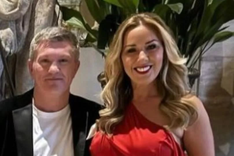 Claire Sweeney and Ricky Hatton