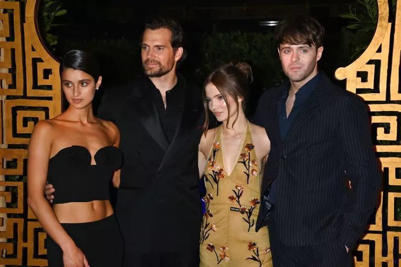 Anya Chalotra, Henry Cavill, Freya Allan and Joey Batey at the UK Premiere of "The Witcher" Season 3