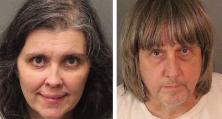 Louise and David Turpin reportedly made their children recite long Bible verses. Source: Riverside County Sheriff's Office.