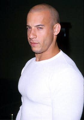 Vin Diesel at the Zanuck Theater premiere of 20th Century Fox's Tigerland