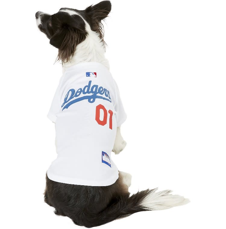 Pets First MLB Dog & Cat Jersey. (Photo: Chewy)