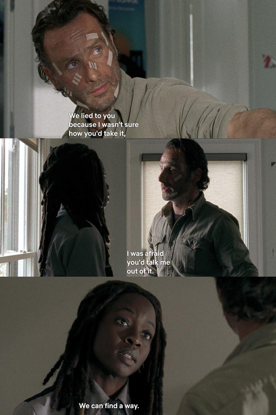 rick michonne 516 walking dead