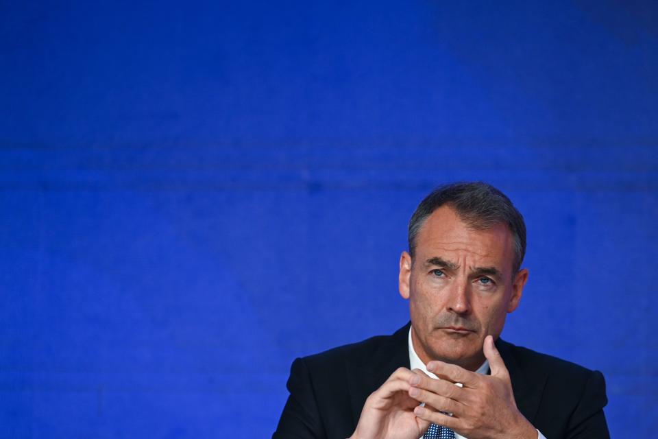 Bernard Looney stepped down on Wednesday as BP's chief executive officer. Photo: Getty.