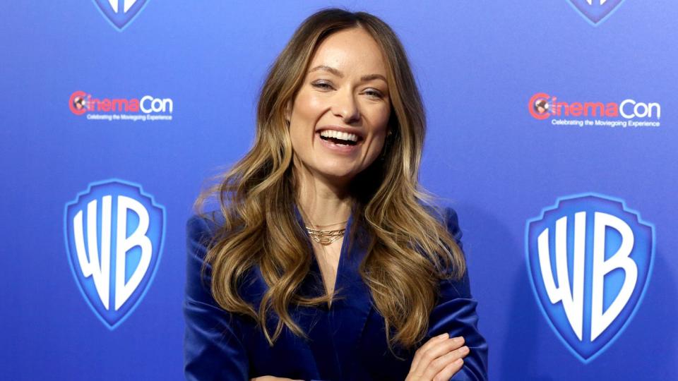 Olivia Wilde attends Warner Bros. Pictures "The Big Picture" presentation at Caesars Palace during CinemaCon 2022