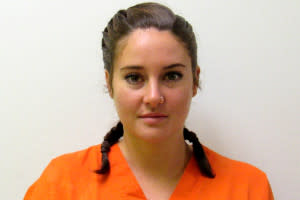 Shailene Woodley's October mug shot.