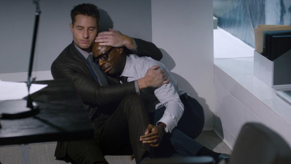 Justin Hartley and Sterling K. Brown.