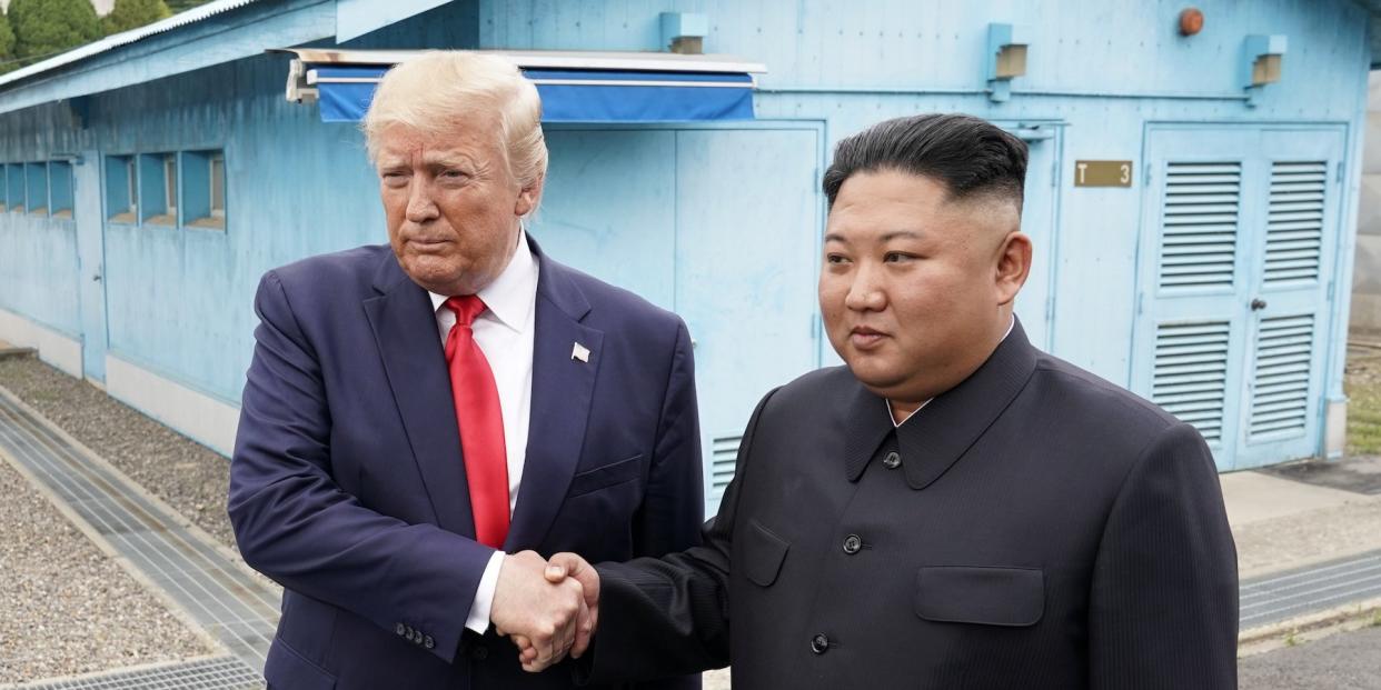 trump kim jong un handshake