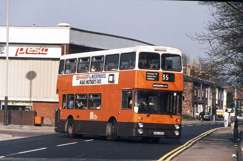 Presto supermarket in Whitefield, Manchester, 1984