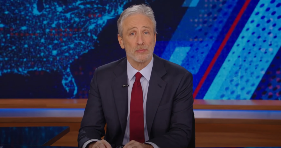 Jon Stewart said he’s not completely sold on Trump’s ‘migrant crime’ catchphrase (The Daily Show)