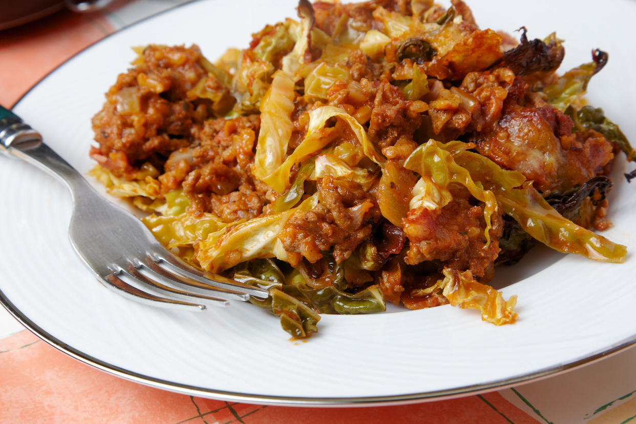 Inside Out Stuffed Cabbage