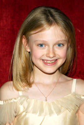 Dakota Fanning at the New York premiere of Paramount Pictures' War of the Worlds