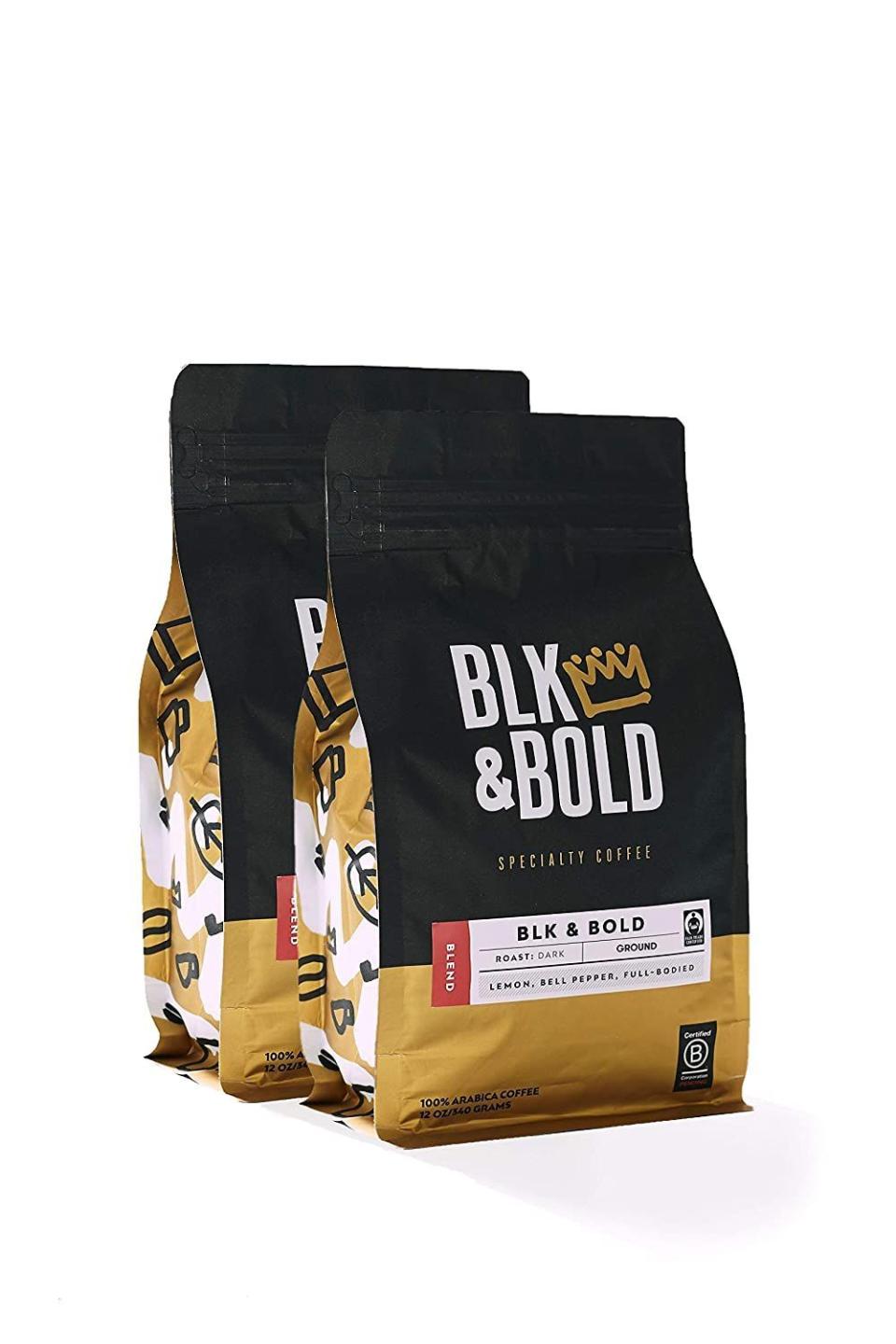 43) BLK & Bold Dark Roast Coffee Blend