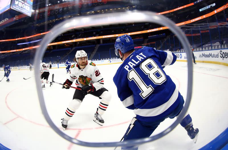 NHL: Chicago Blackhawks at Tampa Bay Lightning